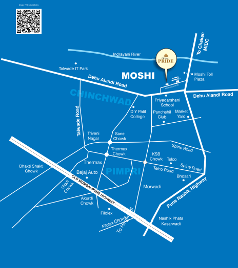 Primal Pride Location Map